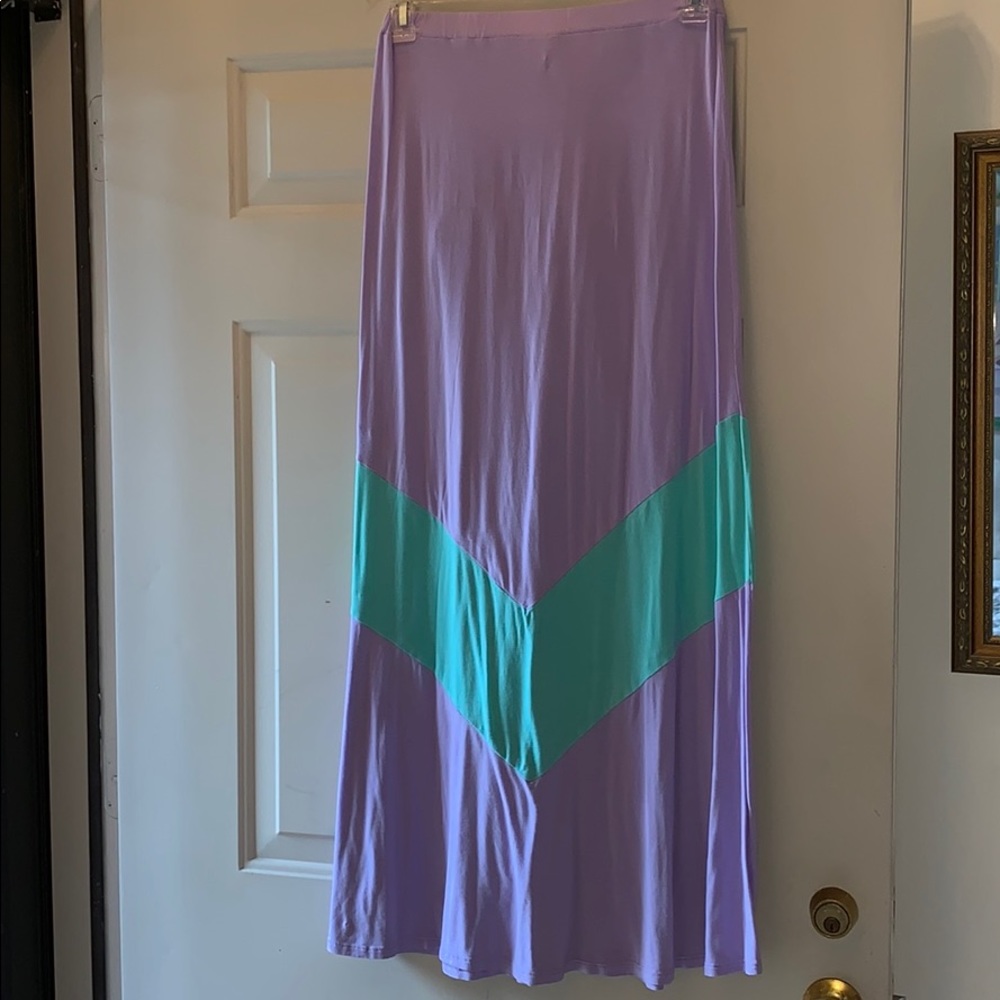 Aztec maxi skirt